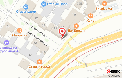 Банкомат Home credit bank на Центральной улице на карте