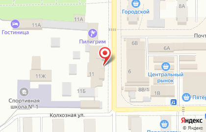 Магазин Красное & Белое в Тамбове на карте