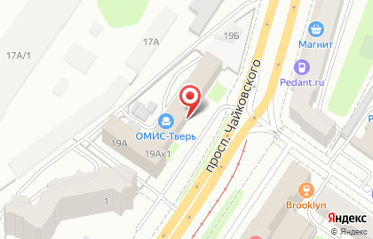 Аквамагазин Золотая рыбка на проспекте Чайковского на карте