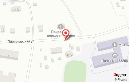 Амбулатория на улице Пролетарская на карте