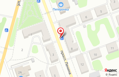Канцлер, Магазин на проспекте Ленина на карте