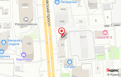 Караоке-бар Опера в Коминтерновском районе на карте
