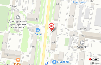 Фанза на карте