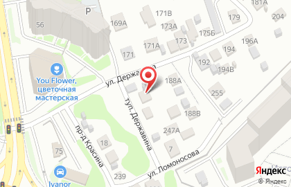 Аликанте в Дзержинском районе на карте