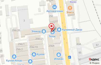 Магазин кухонной мебели Kronne в Советском районе на карте