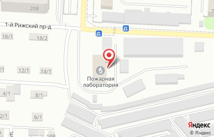Судебно-экспертное учреждение ФПС по Саратовской области Испытательная пожарная лаборатория в Ленинском районе на карте
