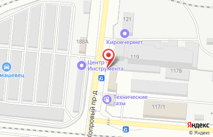 Сервисный центр Труженик на Спортивной улице на карте