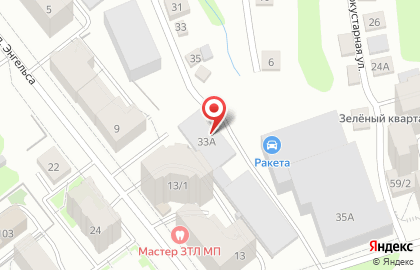 Компания Терра в Кировском районе на карте
