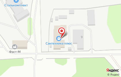 Оптово-розничный магазин Сантехника+ в Березниках на карте