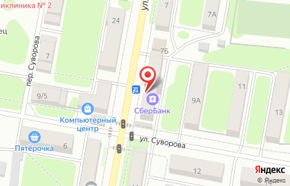 СберБанк России на Узловой улице, 14 на карте