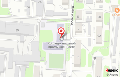 Участковая избирательная комиссия №24 в Полевом проезде на карте
