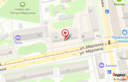 Магазин Садовод в Барнауле на карте