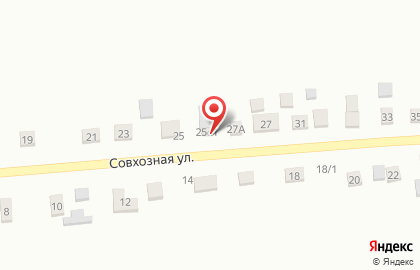 Продуктовый магазин Теремок на Совхозной улице на карте
