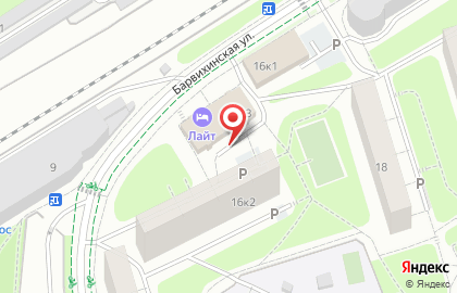 Барвиха на Барвихинской улице на карте