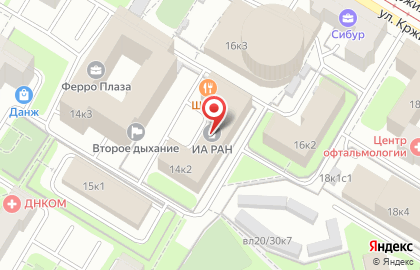 Гринтэк Трейд на улице Кржижановского на карте