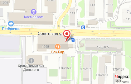 Автошкола Профессионал в Октябрьском районе на карте