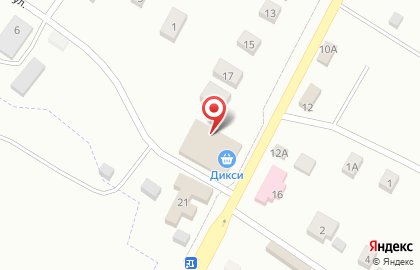 Супермаркет Дикси на улице Космонавтов на карте