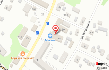 Гипермаркет Магнит в Пустошке на карте