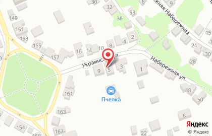 Пчелка в Тамбове на карте