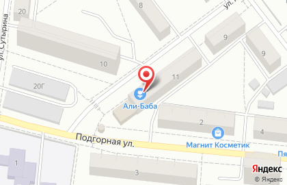 Магазин продуктов Йола-маркет на улице Макаренко на карте