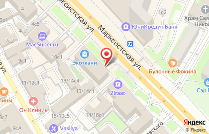 Магазин Ochkov.net на Марксистской улице на карте