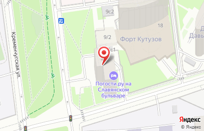 Отель Погости.ру на Кременчугской улице на карте