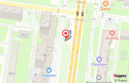 Киоск Новгородхлеб на проспекте Мира, 22/1 киоск на карте