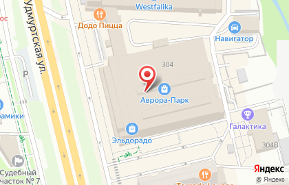 Оптово-розничный магазин Lumma Store на Удмуртской улице на карте