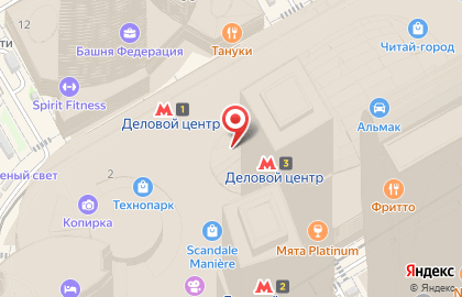 Инстапринтер Boft на Пресненской набережной, 2 на карте