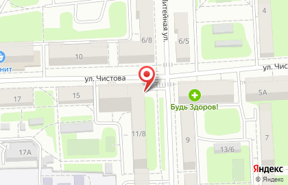Подольский Муниципальный Архив на улице Чистова на карте