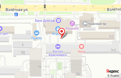 Российско-Корейский культурно-деловой центр в г. Красноярске на карте