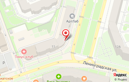 Студия мебели на улице Батюшкова на карте