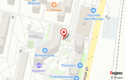Салон оптики Финист на Селькоровской улице на карте
