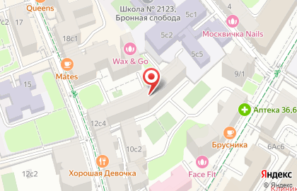 Ногтевой салон Fedua Nail Salons в Пресненском районе на карте