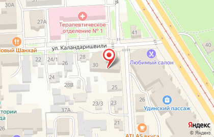 Антураж в Советском районе на карте