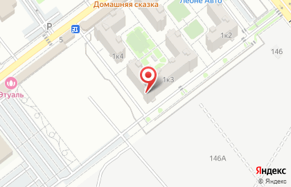 Пенная гавань в Ленинском районе на карте