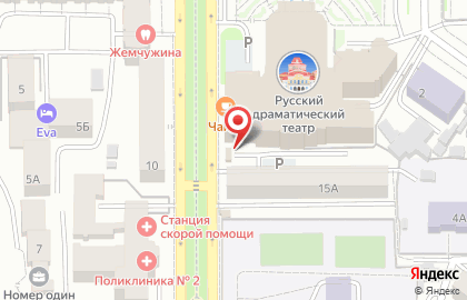 Продуктовый магазин на ул. Терешковой, 9а/1 на карте