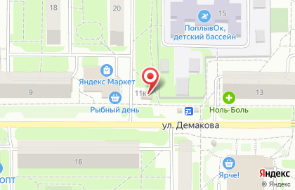 Магазин свежего мяса в Советском районе на карте
