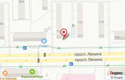 Салон красоты Златовласка на проспекте Ленина на карте