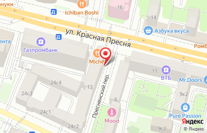 Магазин медицинской одежды Лечи Красиво на улице Красная Пресня на карте