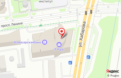 АКБ Алмазэргиэнбанк на проспекте Ленина, 1 на карте