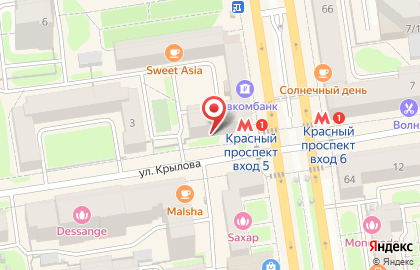 Цветочный салон Сибирская Орхидея на карте