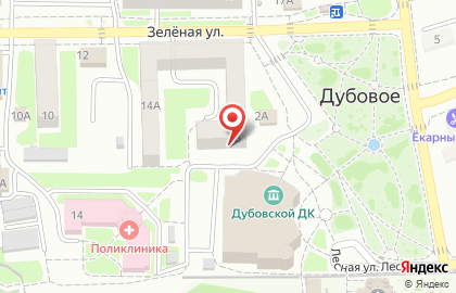 Магазин канцелярских товаров и бытовой химии Карандаш на Зелёной улице на карте