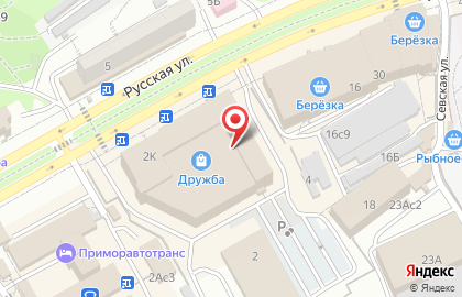 Банкомат СберБанк на Русской улице, 2к на карте
