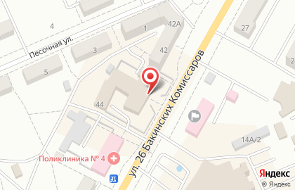 Магазин косметики и парфюмерии на улице 26 Бакинских Комиссаров на карте