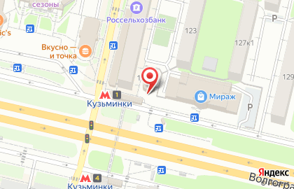 Магазин продуктов в Москве на карте