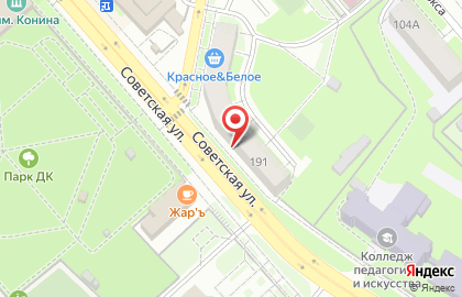 Магазин японской кухни Sushi-link на Советской улице на карте