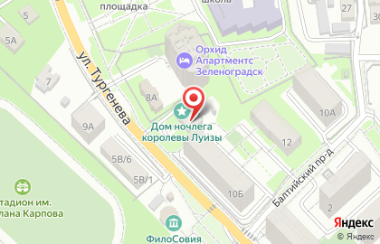 Мужская парикмахерская OldBoy Barbershop на улице Тургенева на карте