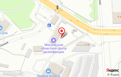 Московский областной центр дезинфекции, г. Видное на карте