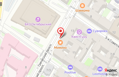 БестЪ Мед-Маркет на Греческом проспекте на карте